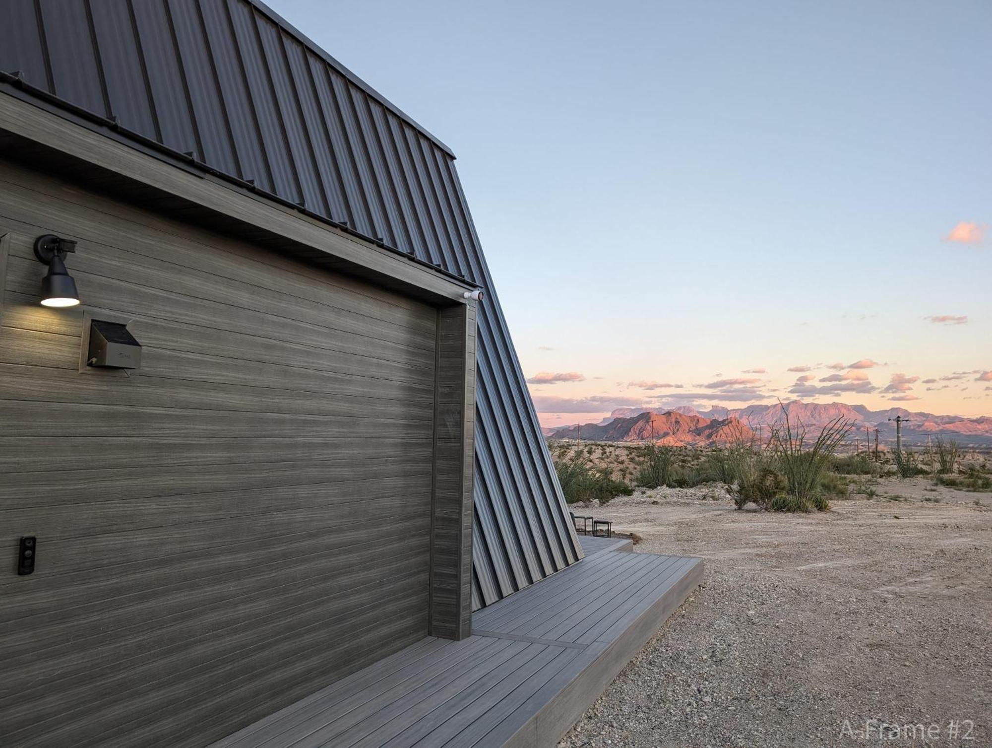 Villa Stardust Big Bend Luxury A-Frame#4 Great Views Terlingua Exterior foto