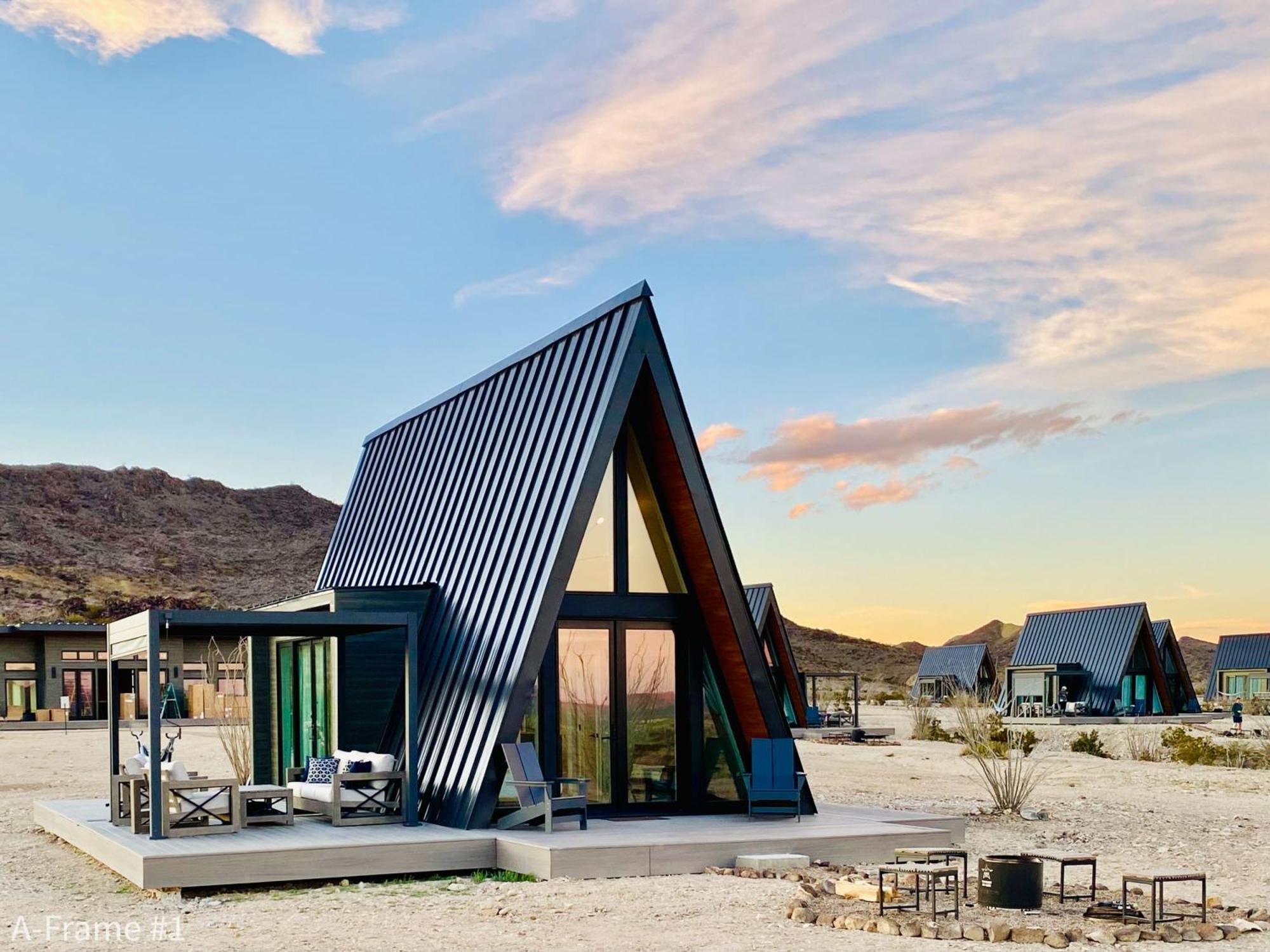 Villa Stardust Big Bend Luxury A-Frame#4 Great Views Terlingua Exterior foto