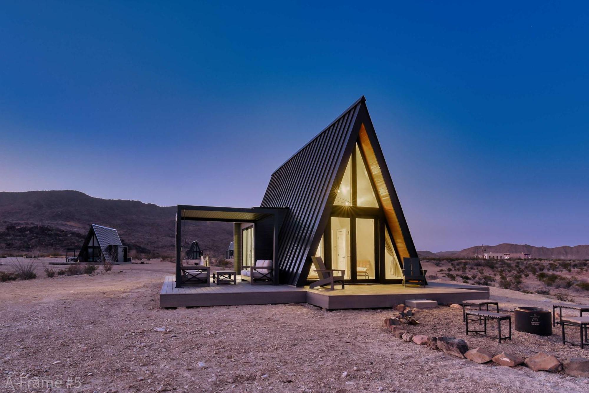 Villa Stardust Big Bend Luxury A-Frame#4 Great Views Terlingua Exterior foto