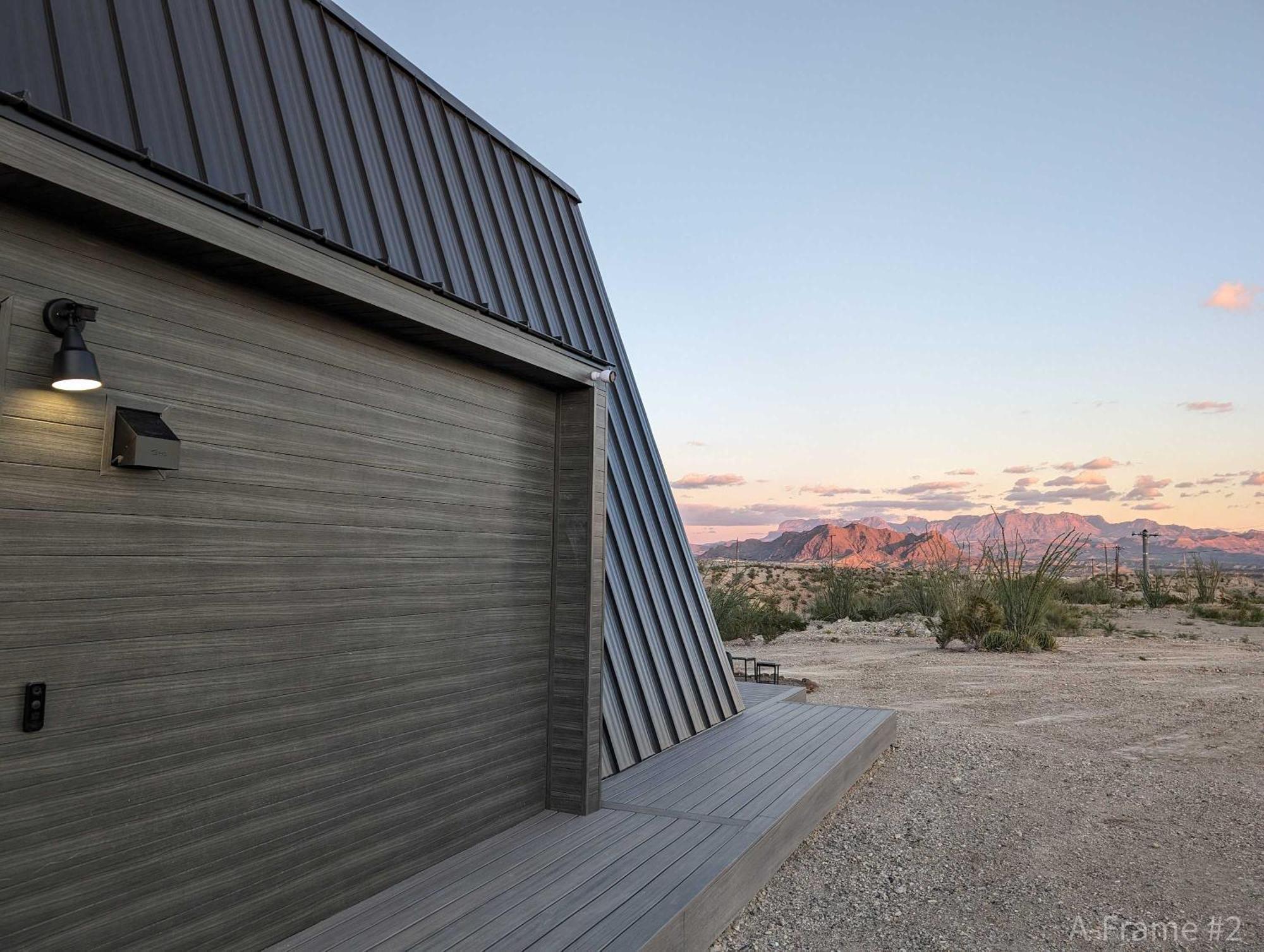 Villa Stardust Big Bend Luxury A-Frame#4 Great Views Terlingua Exterior foto