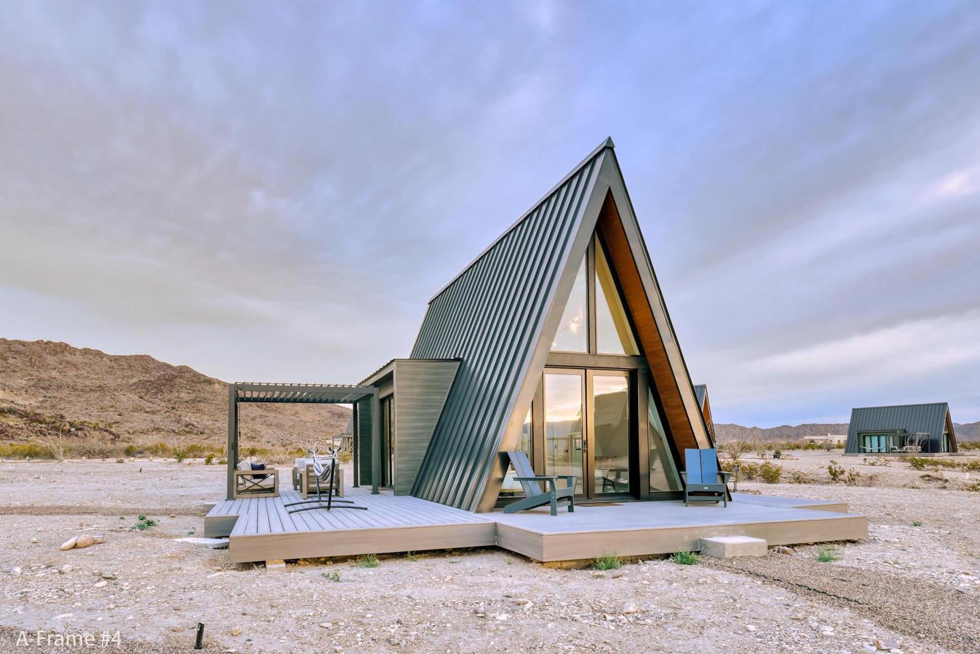 Villa Stardust Big Bend Luxury A-Frame#4 Great Views Terlingua Exterior foto
